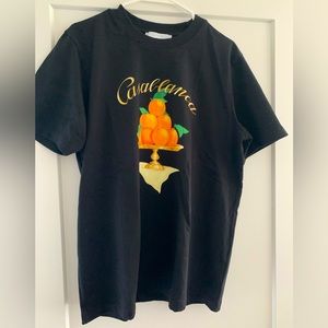 CASABLANCA SSENSE Exclusive Black Pyramid of Organhes T-Shirt in Size Mens Large